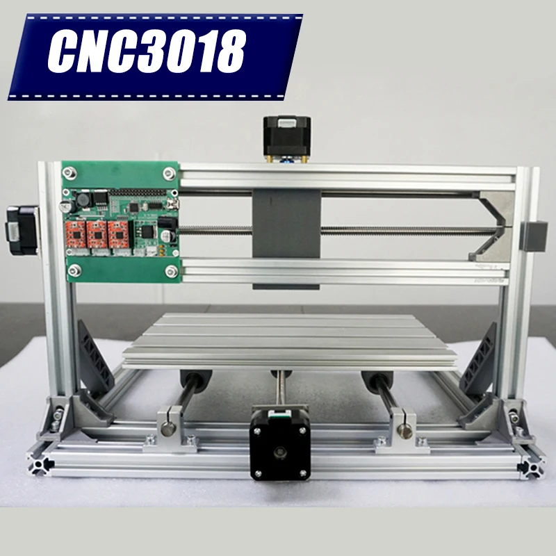 CNC 3018 grbl 3 оси печатных плат фрезерный станок мини лазерная гравировка с ЧПУ DIY