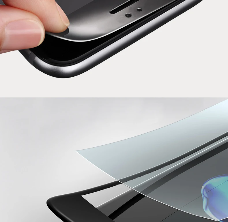 Mocolo 3D мягкая стеклянная пленка с краями для iPhone 6S 7 8 Plus 9H полное покрытие Защитная пленка для экрана для iPhone XS Max XR закаленное стекло