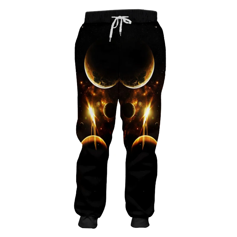 Повседневные Спортивные штаны OGKB для мужчин и женщин тренировочные с 3d принтом