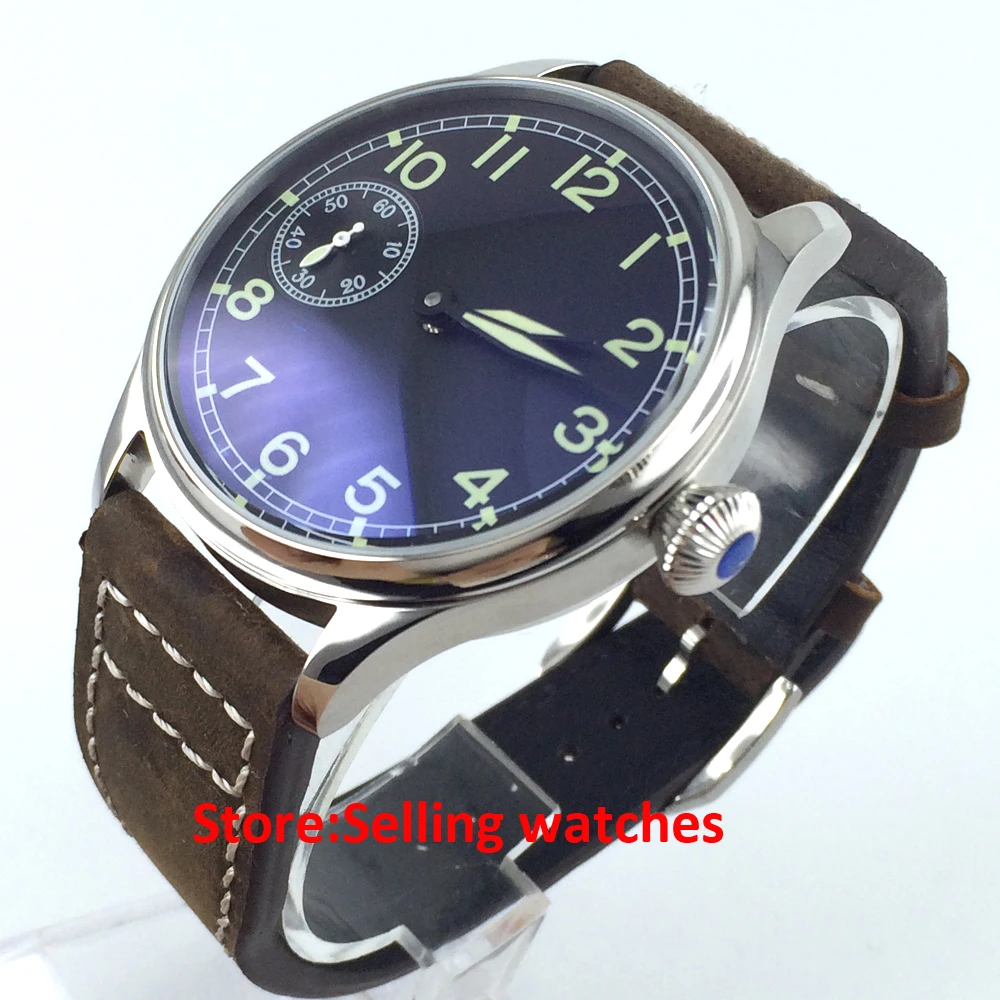 Мужские часы parnis 44 мм 3600 unitas 6497 с ручной обмоткой|watch men|watch men watchwatch watch |