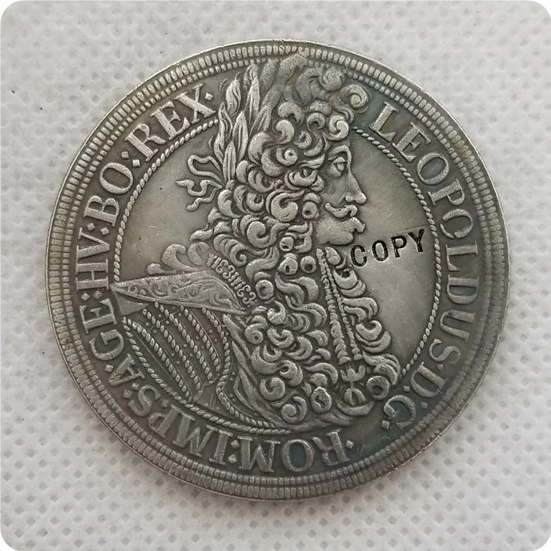 1695 1698 австрийский Taler Монета КОПИЯ памятные монеты-копия монет медаль