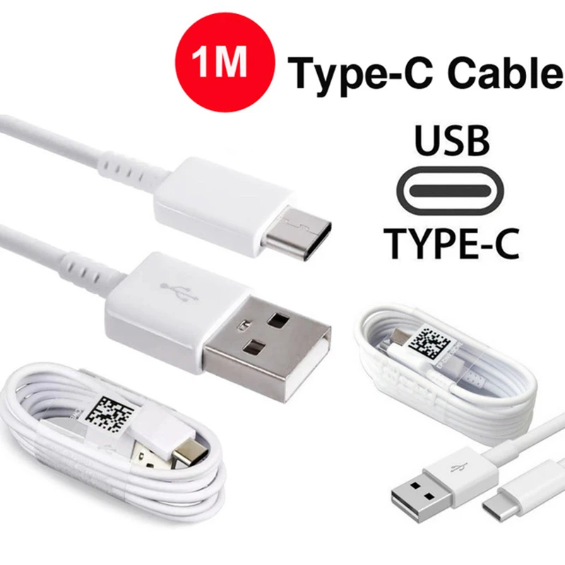 Адаптивное быстрое зарядное устройство 5 В 2 А USB кабель типа C для Samsung Galaxy A50 A71 A31 A40