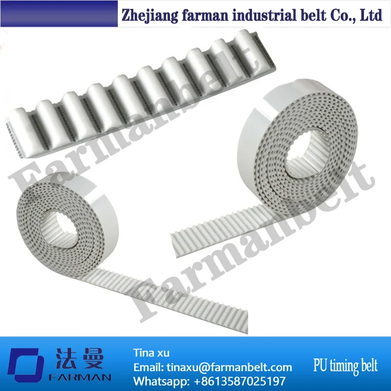 Гарантия качества из нержавеющей стали ядро Бесшовные pu Ремень ГРМ s5m|pu timing belt|timing