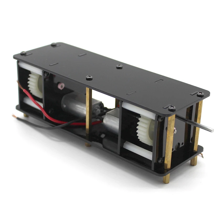 Двойной выходной вал коробки передач с 6x3 мм медными колоннами 6 в большой мотор