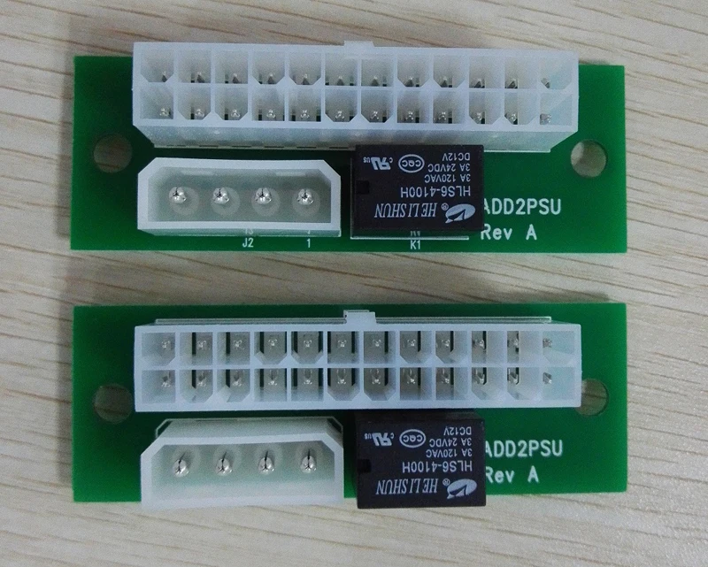 Адаптер Add2Psu ATX 24 контакта на 4 Двойной источник питания синхронизация стартер