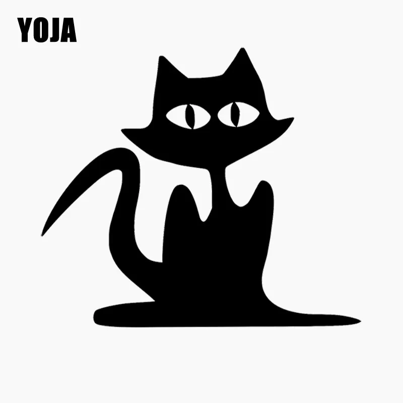 YOJA 57 см * 49 Новая Домашняя наклейка кошка Любовник ПВХ Настенная Наклейка