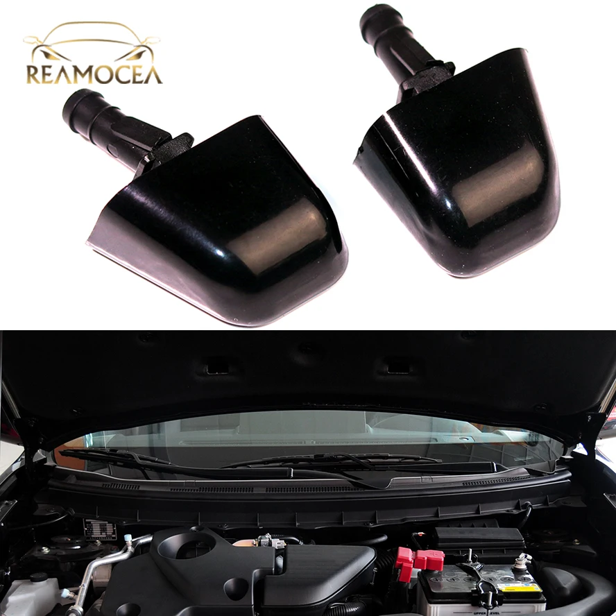 Reamocea 2 шт. автомобильная фара Омыватель распылитель струйный 28641 1DA0A 28642 1DL0A для Nissan