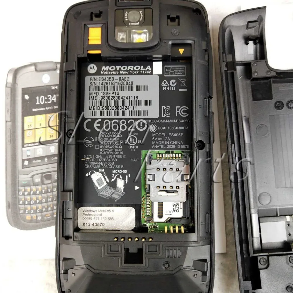 ES405B-0AE2 для Motorola Symbol ES400 беспроводной сканер штрих-кода для телефона
