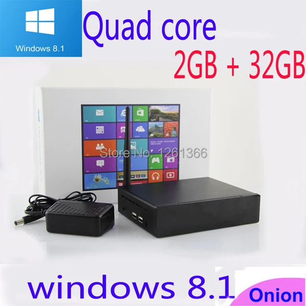 2015 Vmsart M1 мини пк с окна 8.1 OS Tv box Intel четырехъядерных процессоров 1.33 ГГц процессора 2