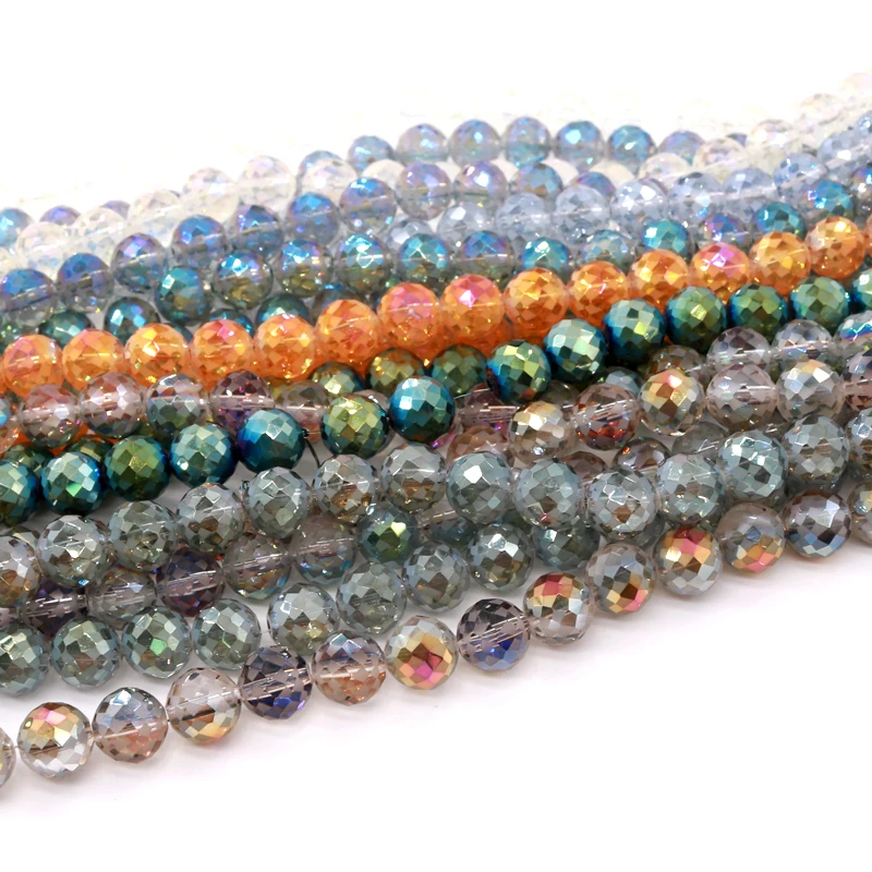 350pcs/lot Flower Ball Crystal Bead Accessories Jewelry Fit Bracelets Necklaces Glass Beads Pendant For DIY Hand-making | Украшения и