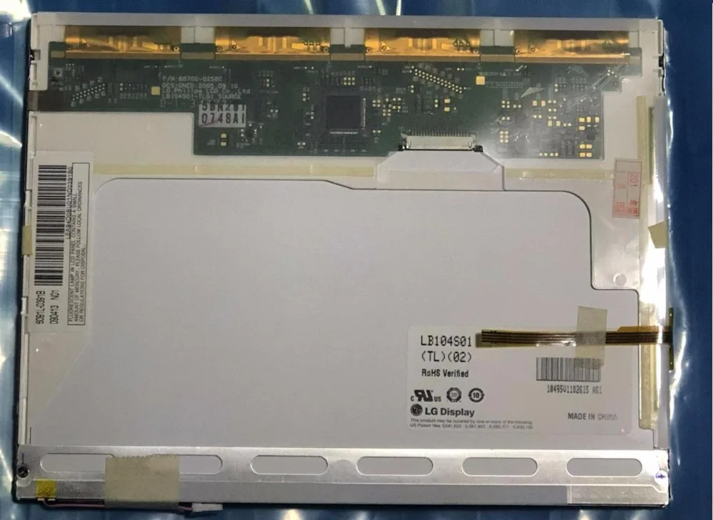 Lb104 S01 TL02 10 4 '魸*600 ЖК дисплей Панель экрана LB104S01 TL02|panel display|panel lcd |