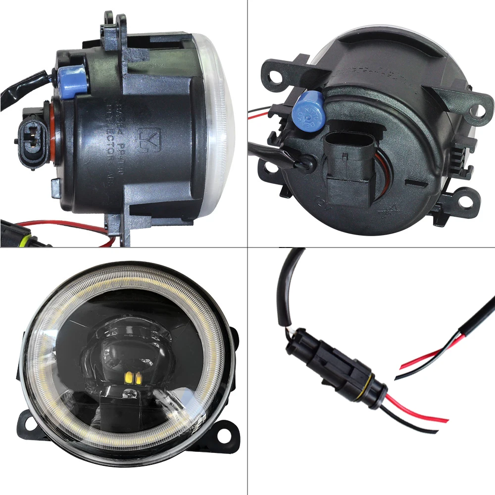 Car-styling Super Bright 12V LED Fog Light For Honda Accord Euro VIII Saloon 2008- High Brightness Halogen Fog Lamp Lights