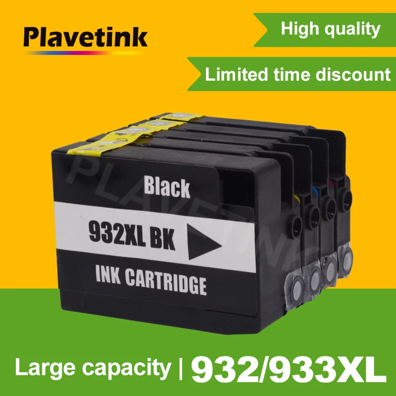 Plavetink 932XL 933XL сменный картридж для принтера HP 932 933 Officejet 6100 6600 6700 7110 7610 7612 7510 7512