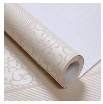 Самоклеящиеся обои из ПВХ современные мягкие однотонные нетканого материала
