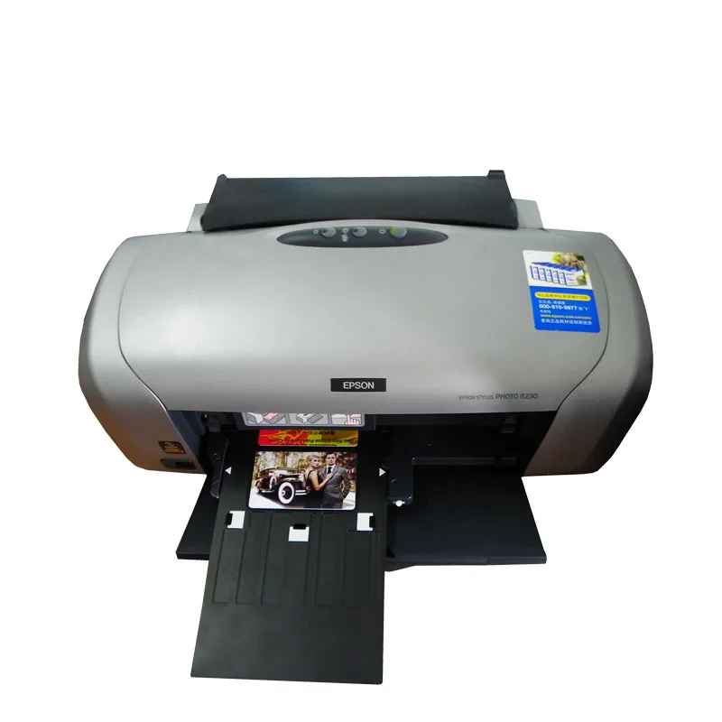 Струйный лоток для ID карты из ПВХ пластиковый печати карт Epson R230 R300 R200 R340 R210 R350 R220