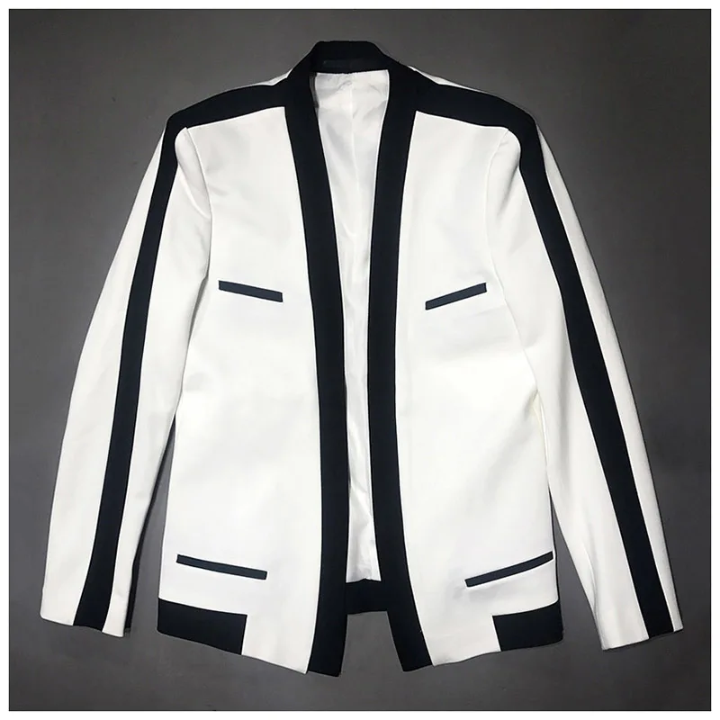 Veste Homme костюм Прическа дивизион Свободное пальто Блейзер Мужской тренд тонкий срез самосовершенствование жениха свадебный мужской костюм