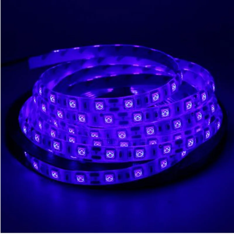 5050 smd гибкий светодиодный свет 12 В DC Фон компьютерный корпус для ПК клейкая лента свет водонепроницаемый DC 12 В белый, черный, pcb