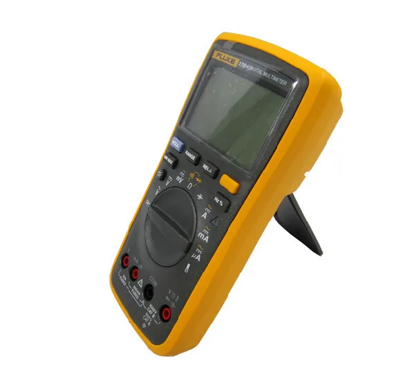 Мультиметр Fluke, быстрая F17B+ цифровой мультиметр с датчик температуры может измерять температуру F17B обновления