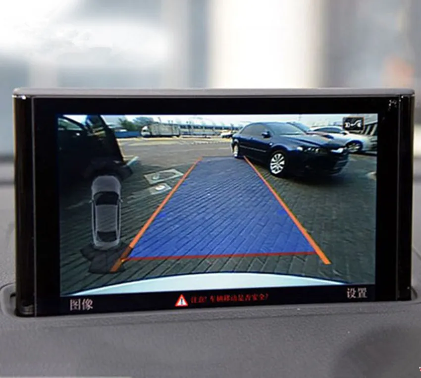 Камера заднего вида Highline RVC с жгутом проводов 5Q0907441A комплект камеры для A3 8V 5Q0 907 441