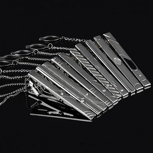 Мульти Стили джентльмен металлический простой Галстук Зажим бар шпилька