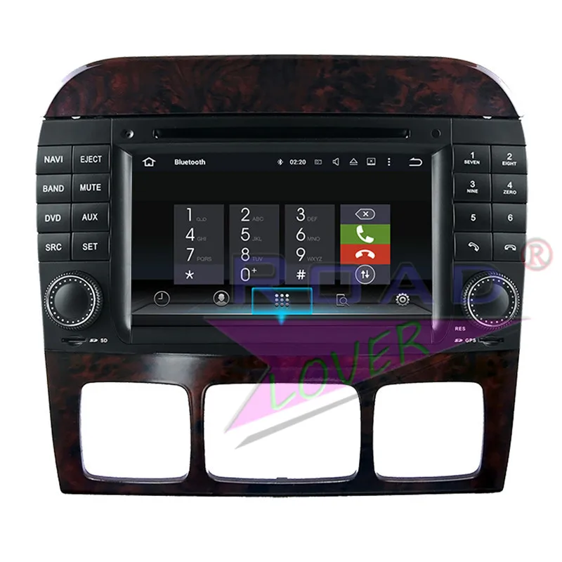 Roadlover Android 9 0 Автомобильный мультимедийный DVD плеер для Benz S W220 (1998 2005) Стерео GPS