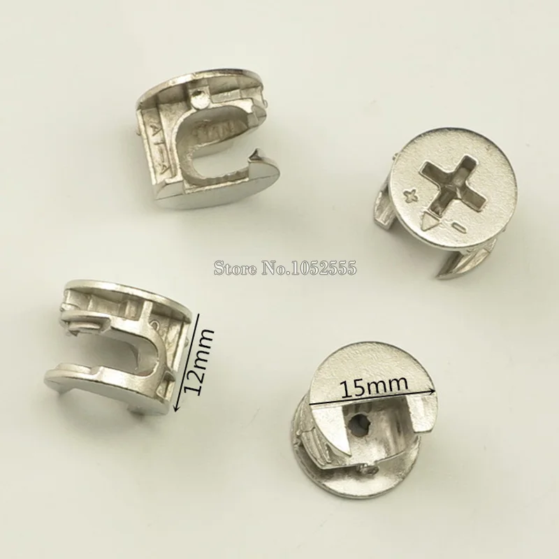 50 комплектов 3 в 1 мебельная Соединительная арматура гайка и Болт Набор