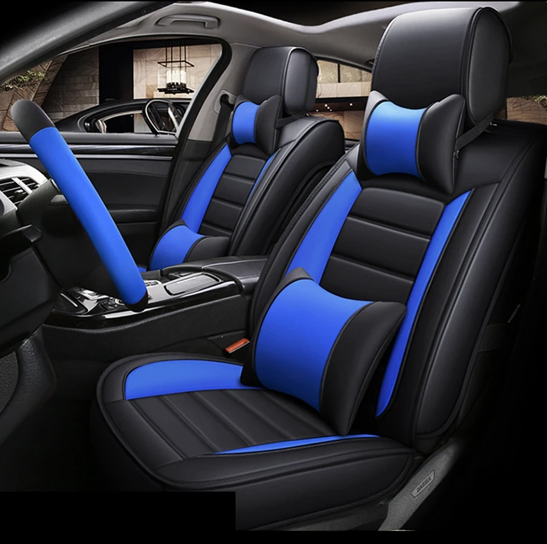 Передняя+ задняя крышка сиденья автомобиля набор для Toyota Pruis Hilux FJ Cruiser Crown Yaris LC Prado Venza Zelas Vios Auris Matrix Corolla Voltz