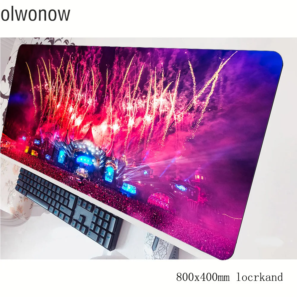 Tomorrowland коврик для мыши геймер 80x40 см игровой Мыши Эргономичный блокнот