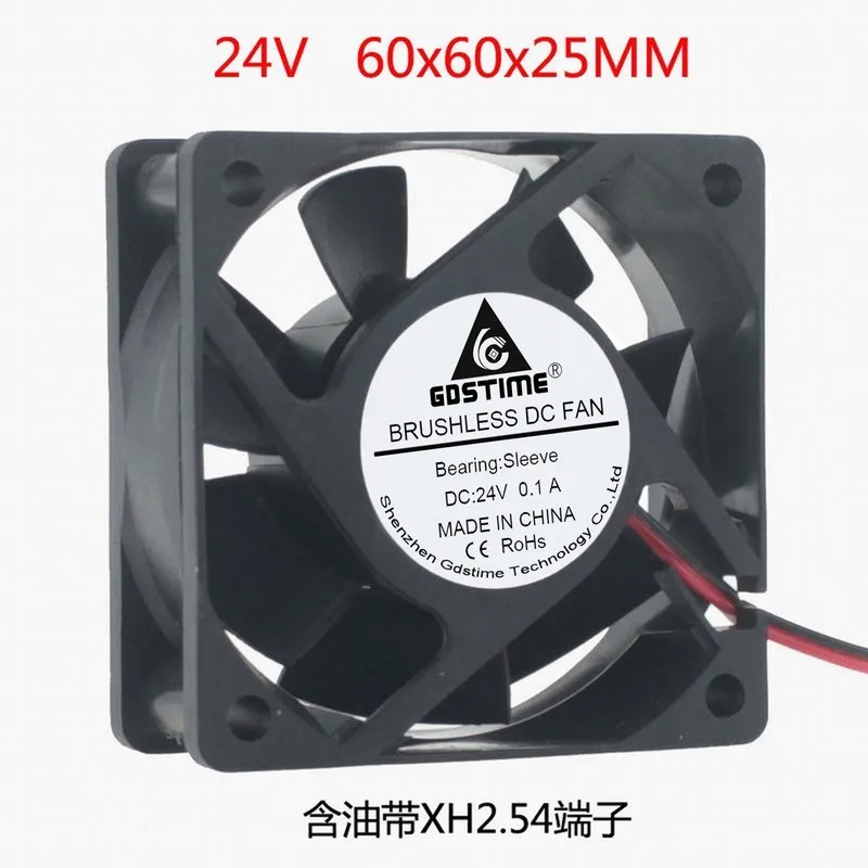 

DC 24V 6cm cm cm 60mm 60x60x25 6025 brushless DC cooling fan