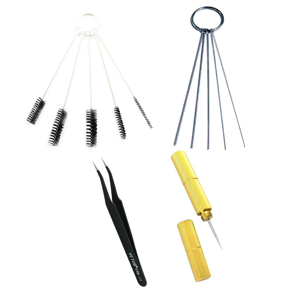 Набор для чистки румян OPHIR 5 комплектов аэрографа распылителя инструменты