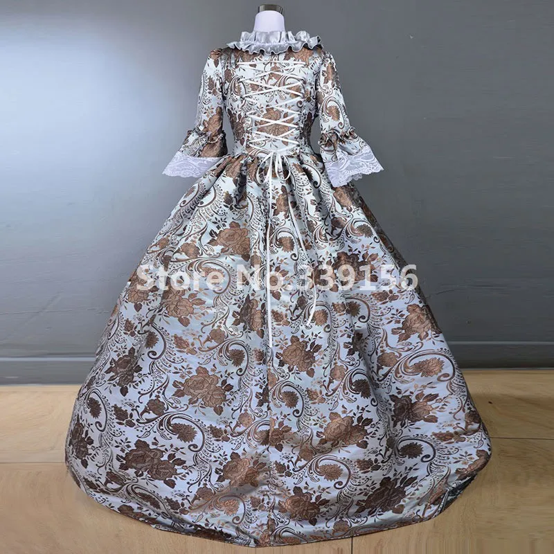 Готическое бальное платье Марии Антуанетты в викторианском стиле; платье принцессы в готическом стиле ренессанса; бальное платье; костюм вампира для театра на Хэллоуин