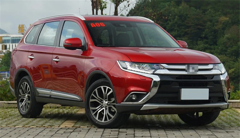Для Mitsubishi Outlander прозрачная Автомобильная фара с прозрачными линзами