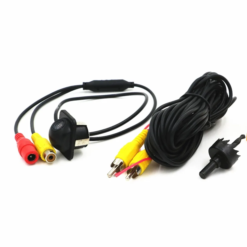 Водонепроницаемая автомобильная мини камера заднего вида с 8 светодиодами или