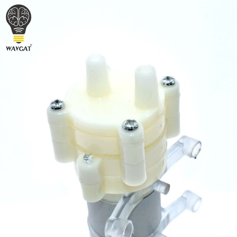 WAVGAT DC6-12V R385 аквариумный аквариум круглый воздушный насос DC диафрагмы аквариумные воздушные насосы аксессуары