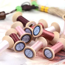 20 м Cinnabar Красная Вышивка Сучжоу DIY общий цвет с черными полосками филиал ручная вышивка Spiraea линия вышивки