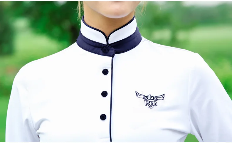 Одежда для гольфа PGM Осень-зима женская футболка с длинным рукавом короткая юбка