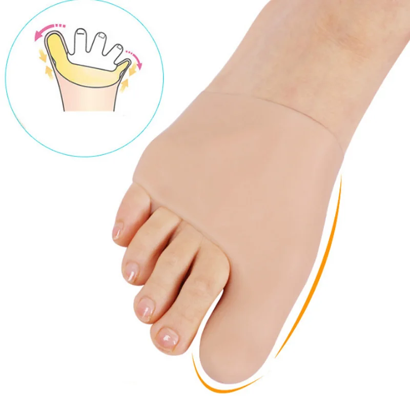 Силиконовые стельки 1 пара ортопедические Hallux деформационный сепаратор