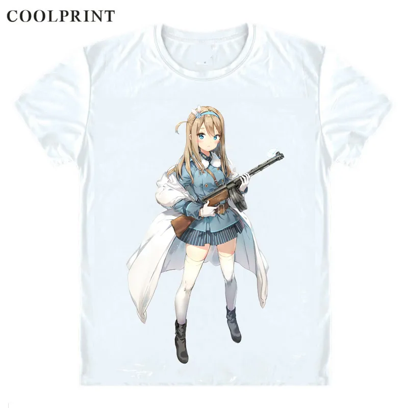 Suomi Kp-31 Kp31 футболка для девушек с фронтальной линией Doujinshi аниме Повседневная