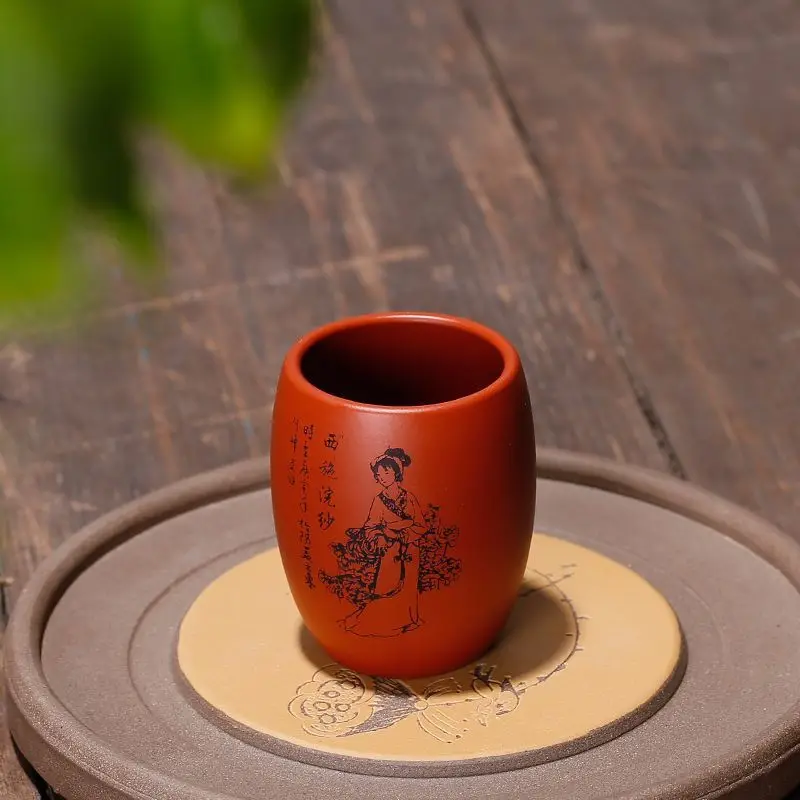 Yixing Zisha Cup Raw Mine Dahongpao Xishihun Yarn Master оптовая продажа заводской подарок индивидуальная