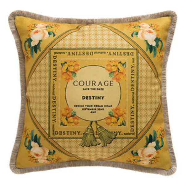 Бесплатная Доставка! Винтажная квадратная подушка в пасторальном стиле/Чехол