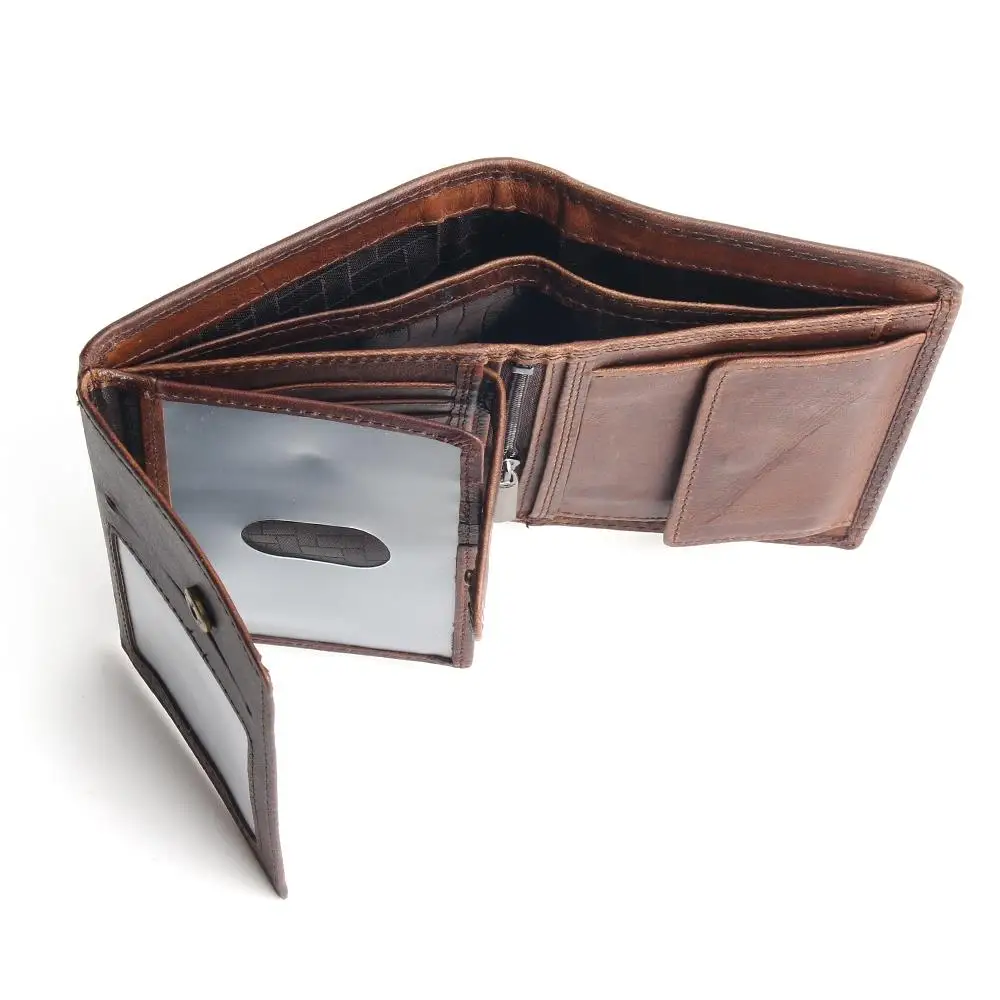 Винтажный дизайнерский кошелек 100% мужские бумажники из натуральной воловьей