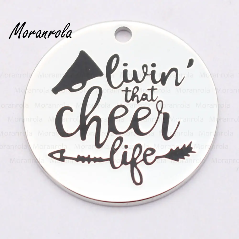 Новое поступление ожерелье и брелок Livin the Cheer Life ювелирные изделия с ручным