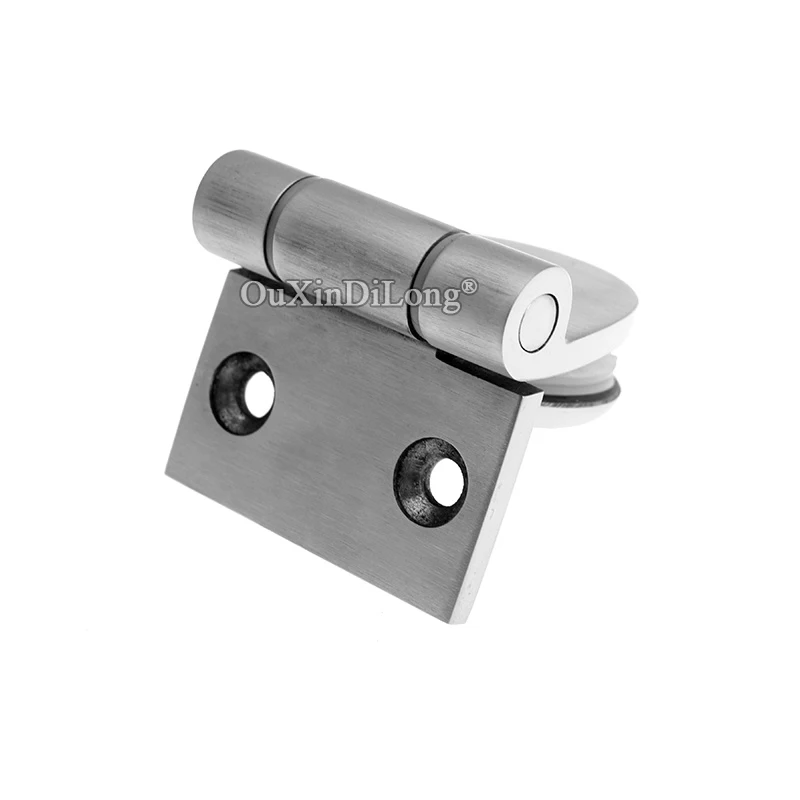 High Quality 2PCS 304 Stainless Steel Solid Glass Clamps Hinges Cupboard Wine Cabinet 90 Degree Fixed Clips | Обустройство дома