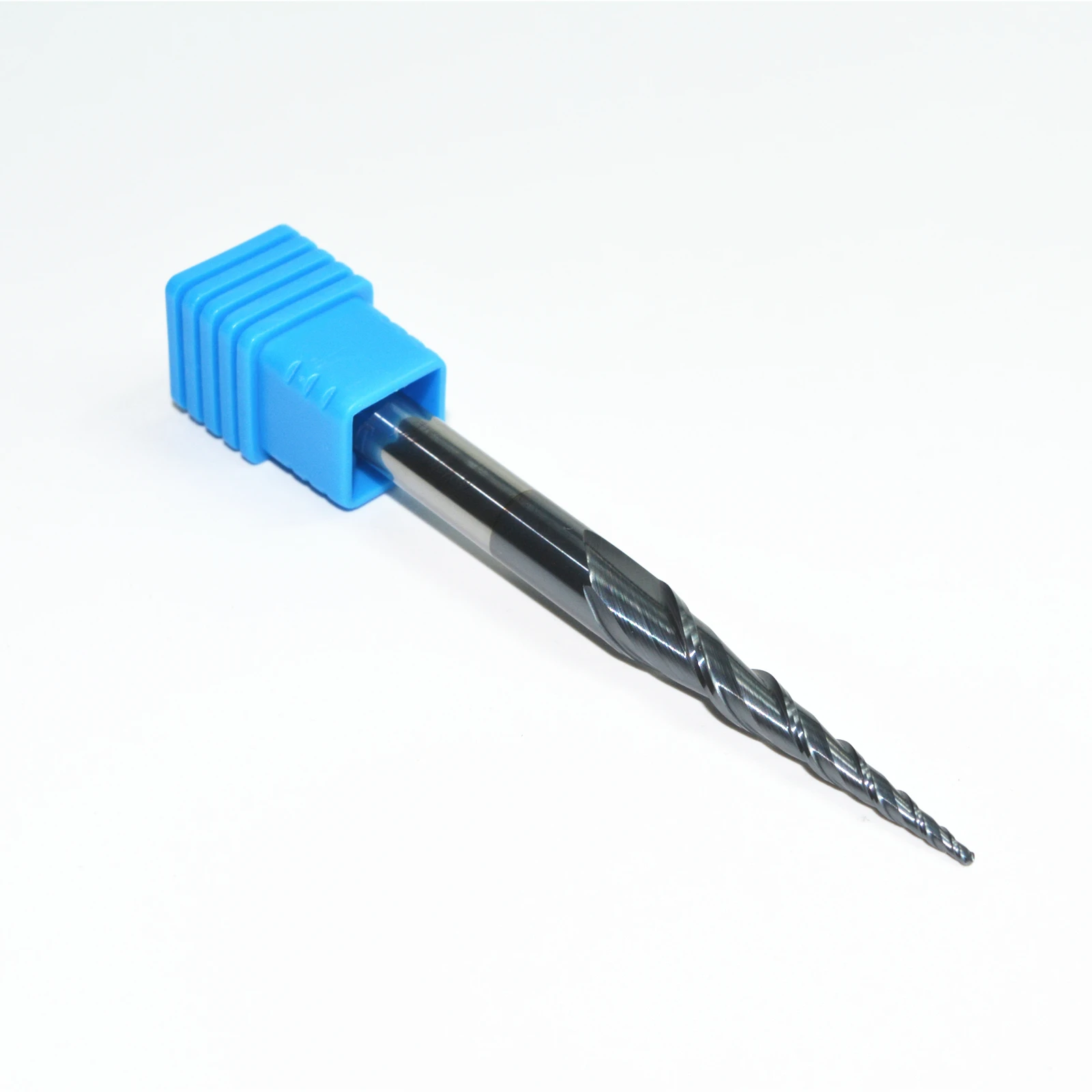 Бесплатная shipping 1PCS R0.5 * D6 30 75L HRC55 твердосплавные конические концевые фрезы с