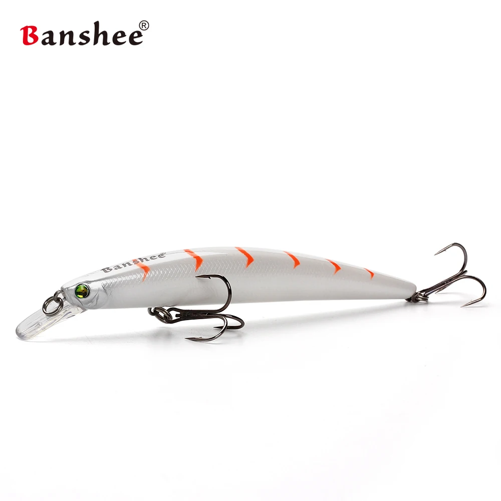 Banshee 115 мм 10 г Гольян Джеркбейт рыболовные приманки рывок кренкбейт рыболовные воблеры плавающие искусственные приманки для Pikes Дайвинг 0,5-1 м