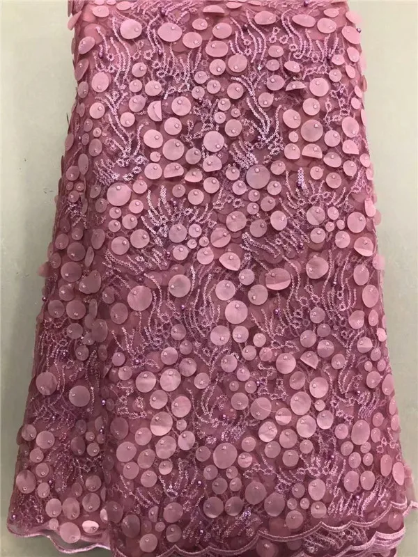 Африканские кружева ткань с бисером 3d круг высокое качество нигерийские