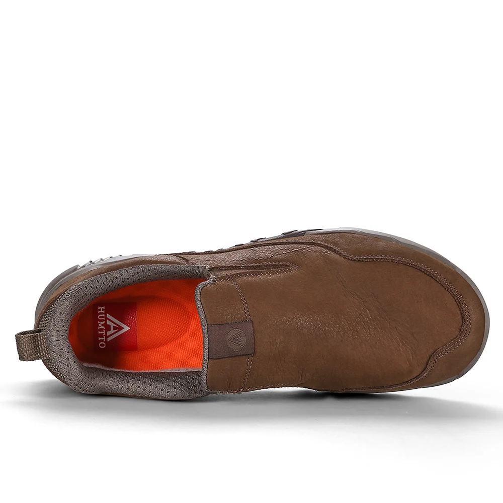 Мужские кроссовки для активного отдыха из натуральной кожи Нескользящие | Спорт