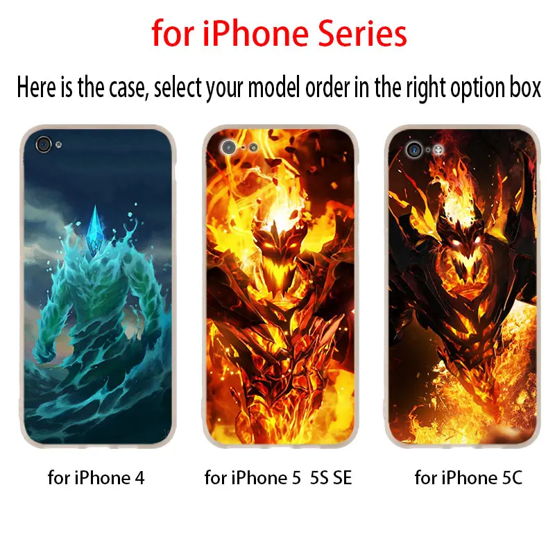 Shadow Fiend Dota 2 мягкий чехол для iPhone 12 11 Pro X XS Max XR 8 7 6 Plus 5s SE 2020 S 1 мини Чехол|Бамперы| |
