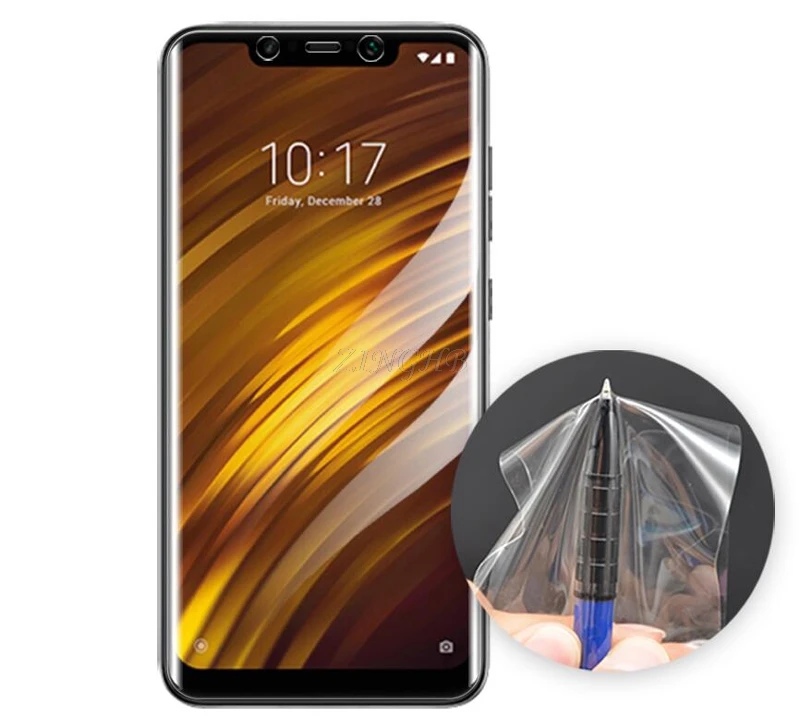 2 шт Передняя и задняя мягкая прозрачная Автоматическая фиксированная защитная