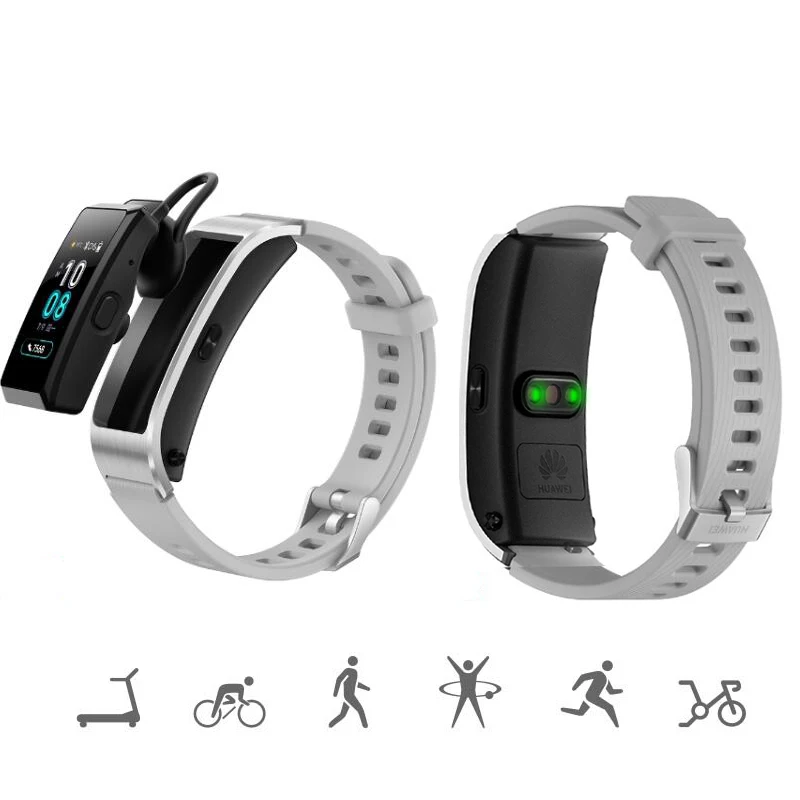 Оригинальный huawei TalkBand B5 Talk Band Bluetooth Smart Браслет переносной Спорт Напульсники Touch